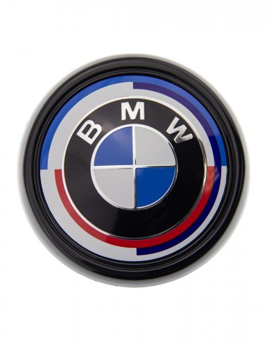 Эмблема на багажник для BMW юбилейная 99 мм. - фото фото 6