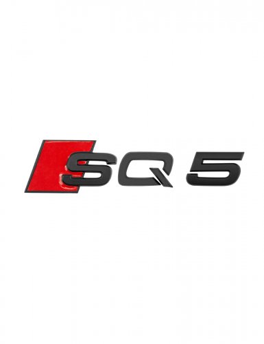 Шильдик на багажник для Audi SQ5 черный матовый - фото фото 6