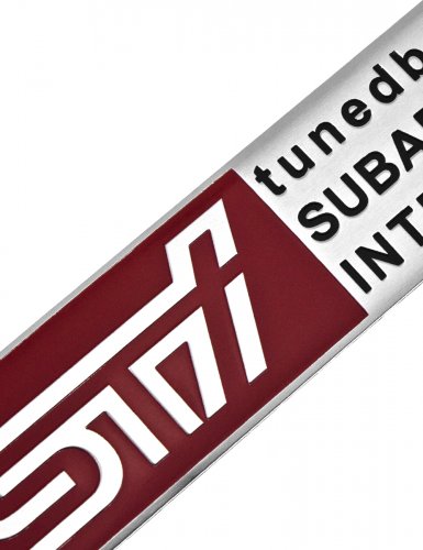 Эмблема для Subaru STI 120x26 мм. - фото фото 5