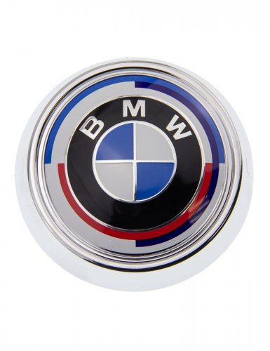 Эмблема на багажник для BMW юбилейная 105 мм. - фото фото 6