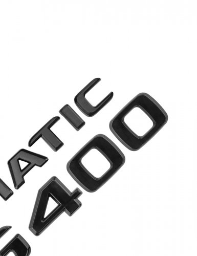 Эмблема на багажник для Mercedes G400 4matic черный глянец - фото фото 5