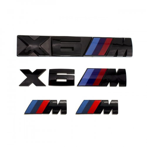 Комплект шильдиков для BMW X6 - фото