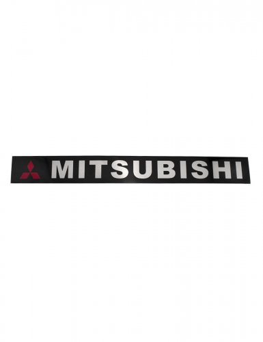 Эмблема наклейка для Mitsubishi черная 260х30 мм. - фото фото 6