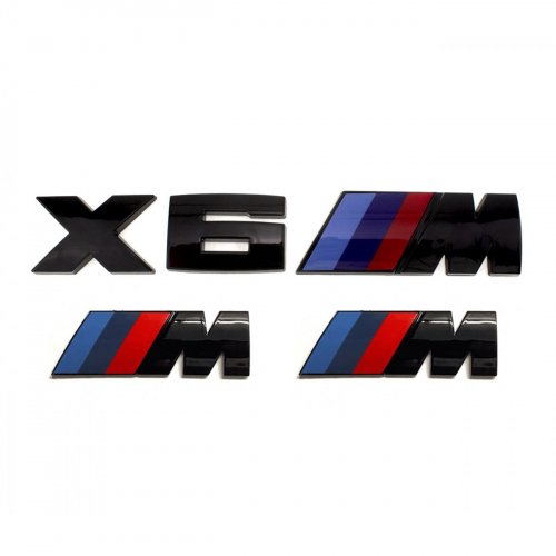 Комплект шильдиков для BMW X6 - фото