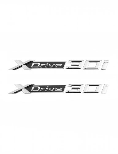 Эмблема на крыло для BMW X-drive 30i хром 2 шт. - фото фото 6