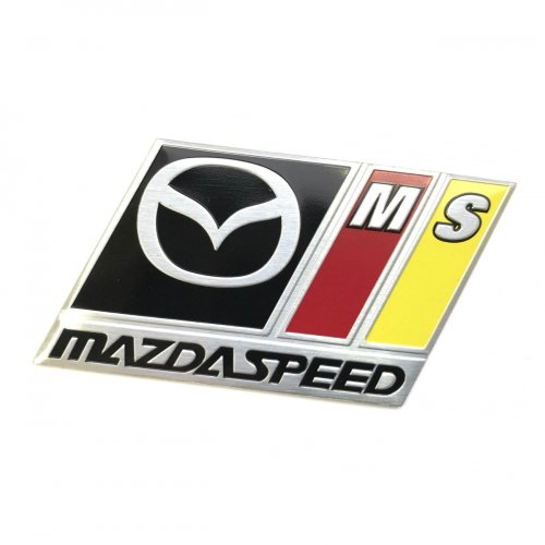 Эмблема универсальная Mazdaspeed ромб - фото фото 4