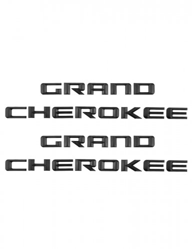 Эмблема на крыло для Jeep Grande Cherokee черный матовый - фото фото 6