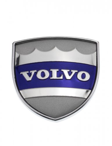 Эмблема для Volvo герб с хром ободком - фото фото 7