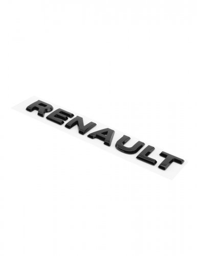 Эмблема на багажник для Renault черный глянец - фото фото 4
