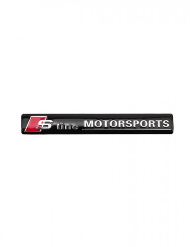 Эмблема для Audi S-line Motorsports черный глянец - фото фото 6