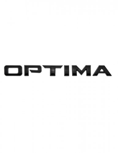 Шильдик на багажник для Kia Optima черный глянец - фото фото 6
