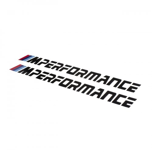Наклейки черные на двери BMW M-performance - фото фото 3