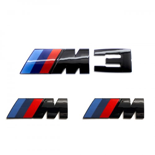 Комплект шильдиков для BMW 3-й серии - фото