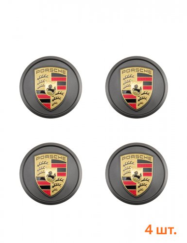 Колпачки на диски для Porsche 4 шт. - фото фото 6