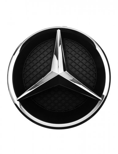 Эмблема на решетку для Mercedes 205 мм. - фото фото 6