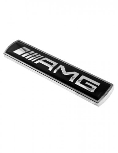 Шильдик для Mercedes AMG черный 75х15 мм. - фото фото 4