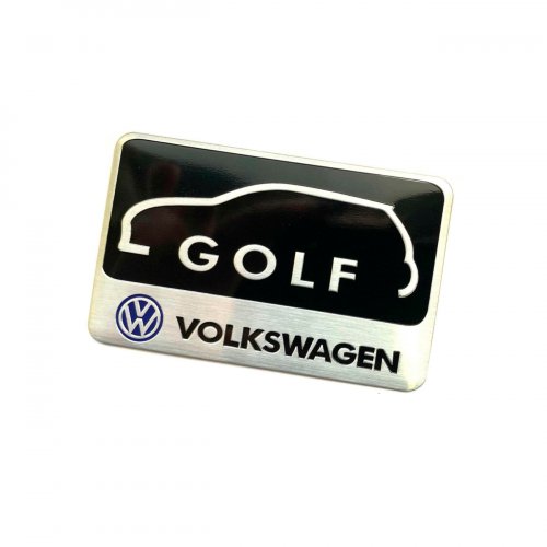Эмблема универсальная Volkswagen Golf - фото фото 4