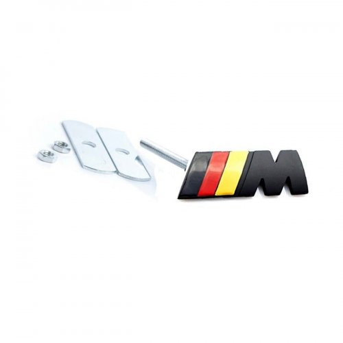 Эмблема на решетку для BMW M-tech черная матовая - фото фото 6