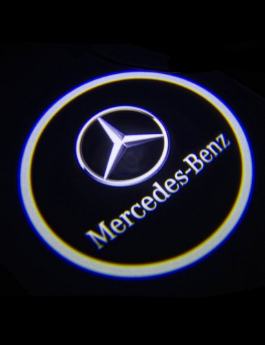 Подсветка дверей автомобиля для Mercedes GL X164, ML W164 - фото фото 2