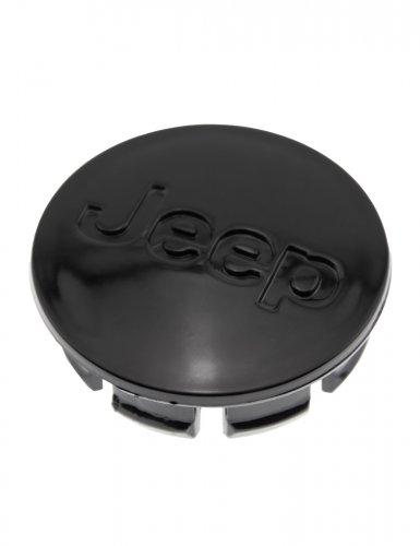Колпачки на диски для Jeep черный глянец - фото фото 4