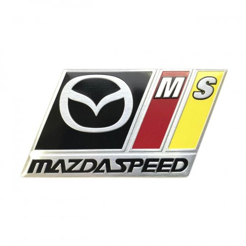 Эмблема универсальная Mazdaspeed ромб - фото