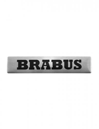 Эмблема для Mercedes Brabus серебристая - фото фото 6