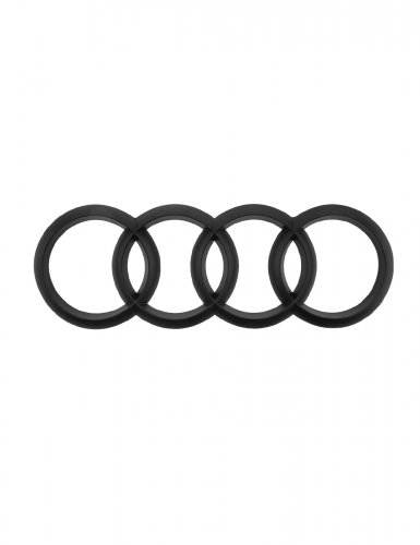 Эмблема на багажник для Audi кольца вогнутая - фото фото 6