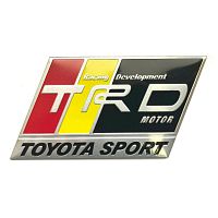Эмблема универсальная TRD Toyota Sport - фото