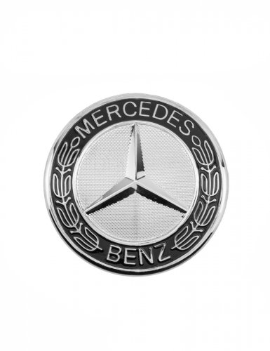 Эмблема на решетку для Mercedes изогнутая форма - фото фото 6