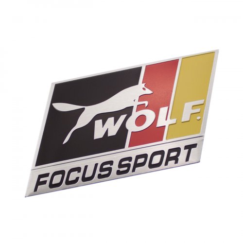 Эмблема универсальная Ford Focus Sport WOLF - фото фото 4