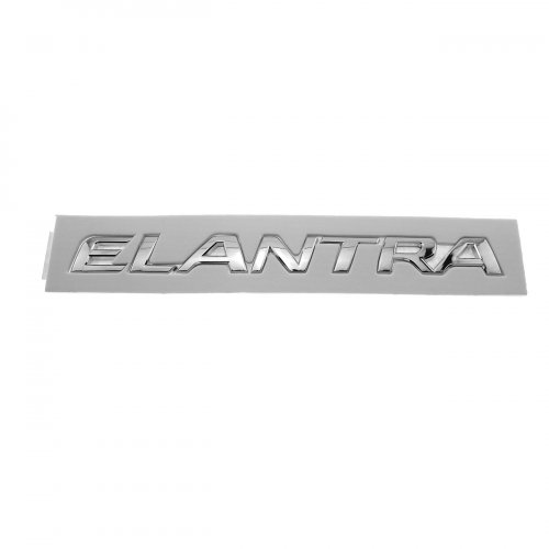 Шильдик на багажник Hyundai Elantra хром - фото фото 5