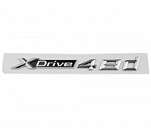 Шильдик на дверь для BMW X-drive 4.8 d - фото