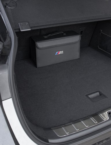 Органайзер в багажник для BMW M-performance карбоновый узор - фото фото 3