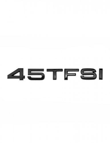 Эмблема на багажник для Audi 45 TFSI черный глянцевый - фото фото 6