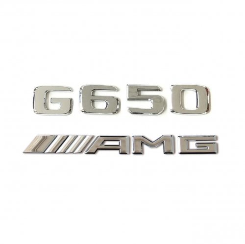 Комплект: шильдик на багажник Mercedes G650M (2017+) +4matic - фото