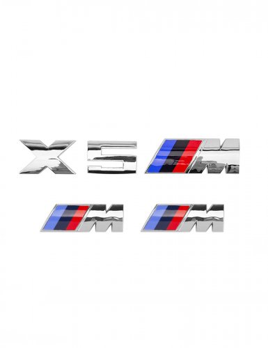Эмблемы для BMW X5 хром на багажник и крыло - фото фото 6